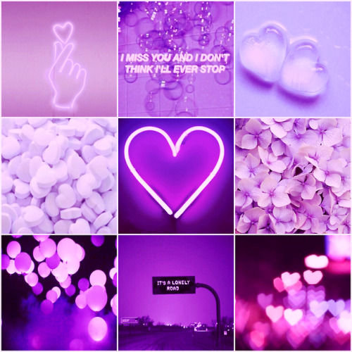 hey!! could i get an aesthetic for a purple soul who misses their friends? thanks in advance uwu