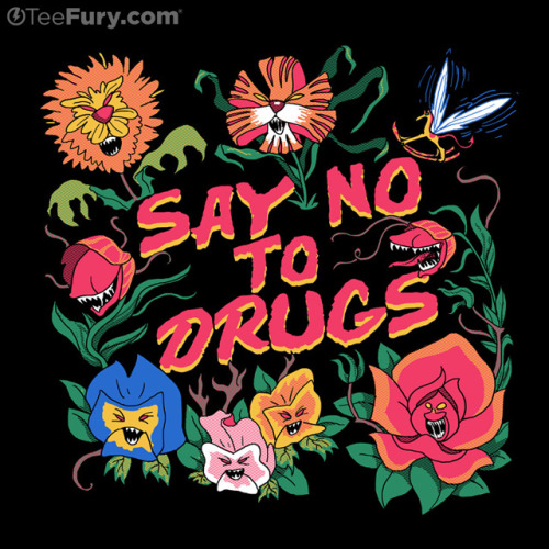 Learn From the Flowers - available @ TeeFury.com June 17th!