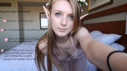 destinationkat: I’m in a contest today! Ends at 11pm est.  I’d really appreciate your votes!  http://Destinationkat.manyvids.com/contest/1371 