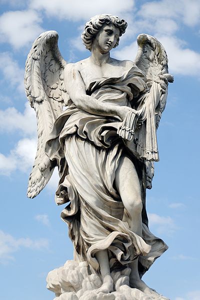 by-grace-of-god:Ten angels holding instruments of the PassionPonte Sant’Angelo, Tiber River, R