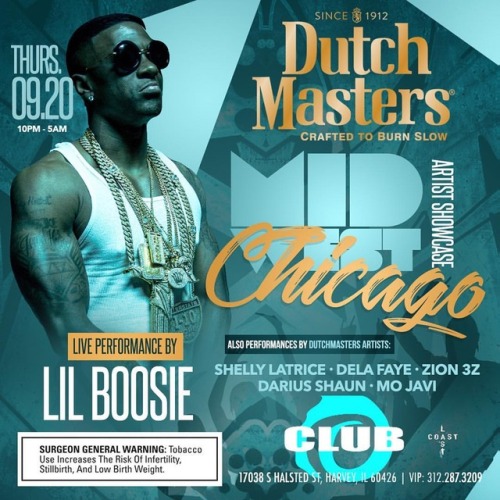 First major artist I’m opening for @officialboosieig ! It’s gone be a dope time! Special thanks to @