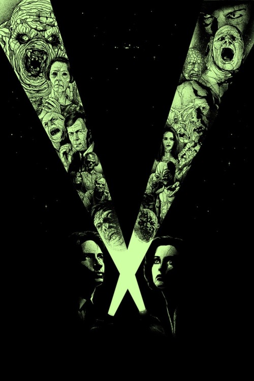 kogaionon: The X-Files by Matt Ryan Tobin / Twitter / Facebook / Instagram / Store 24" x 36