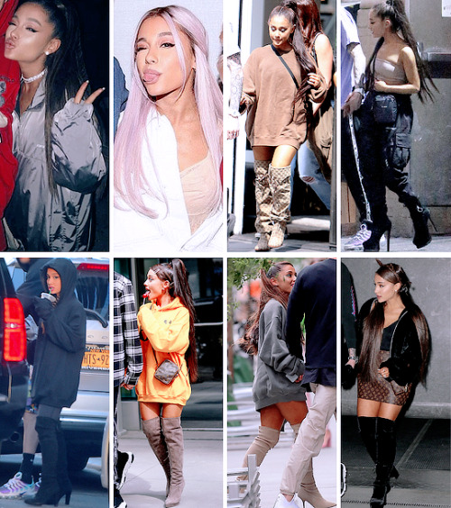 eizasgonzalez:Ariana Grande’s 2018 Outfits 