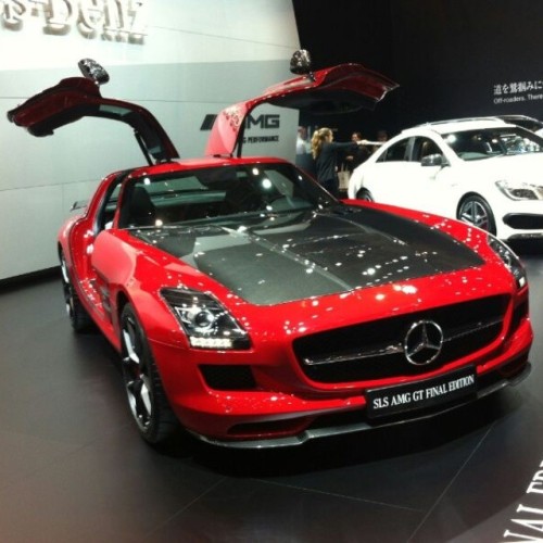 SLS AMG GT. #mercedes #benz #cars #auto #japanmotorshow2013