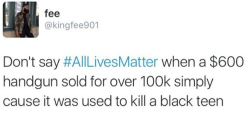 hustleinatrap:  #BlackLivesMatter 