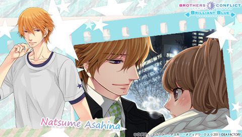 Wallpaper for PSP ! I’m so f*cking LOVE Natsume-san (●´□`)♡