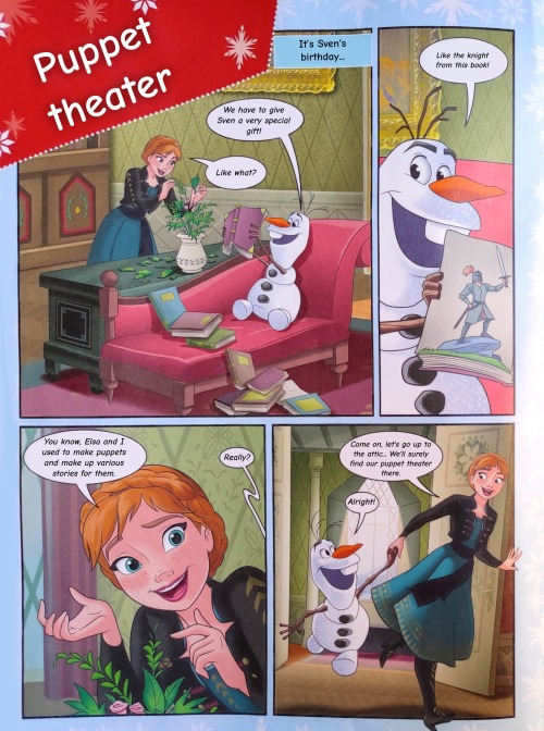 chileanon:Posting it here for posterity’s sake.This is my translation of “Frozen: Puppet theater”, m