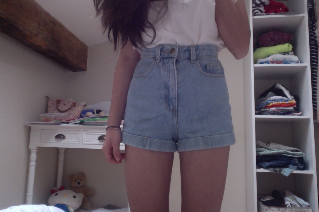 Cute high waisted shorts outfits tumblr