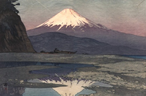 insipit:  Hiroshi Yoshida (吉田博) (1876–1950, Japan) Mountains Hiroshi Yoshida was a 20th century Japa