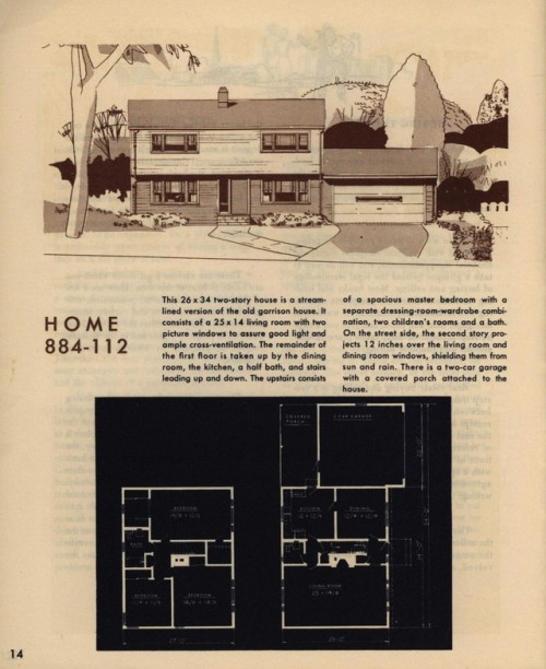 44 Realistic Homes (1956) - Home 884-112