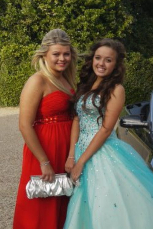 Prom dresses from last year.  Don&rsquo;t they look beautiful?