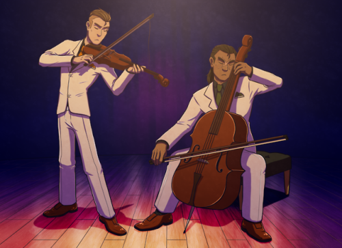 the-felix-mcscouty: the-felix-mcscouty: Partners like these two would be good at violin and cello du