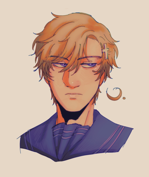 ironicorange: sketched him cuz i love him 