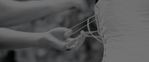 waitingforthefireflies:Francis + untying Mary’s corset