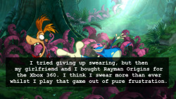 mygamingconfessions:  I tried giving up swearing