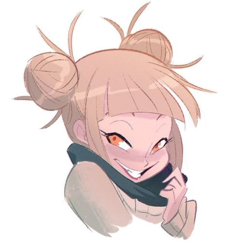 I’ve been in a serious art-funk, so I drew a quick Himiko Toga in hopes of getting out of it. 