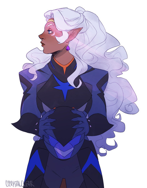 cccrystalclear: Second picture of Allura in Lotor’s suit~ (let her have it instead)