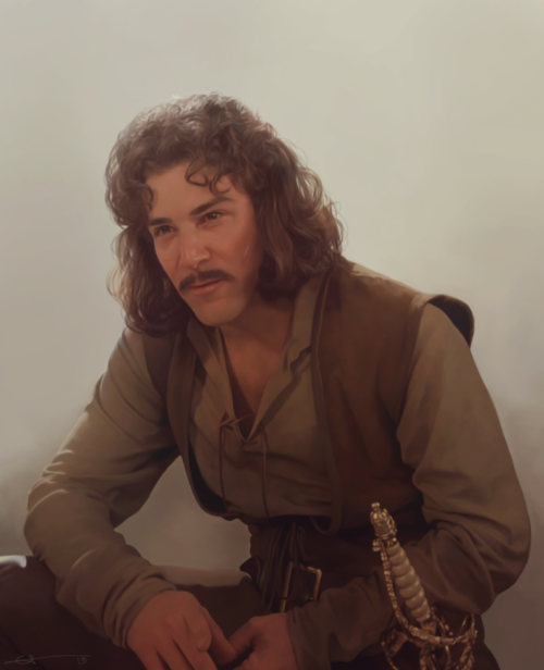 sarahtheartiste: euclase2: Inigo, drawn in PS as a birthday present for my friend Jen. what No way! 
