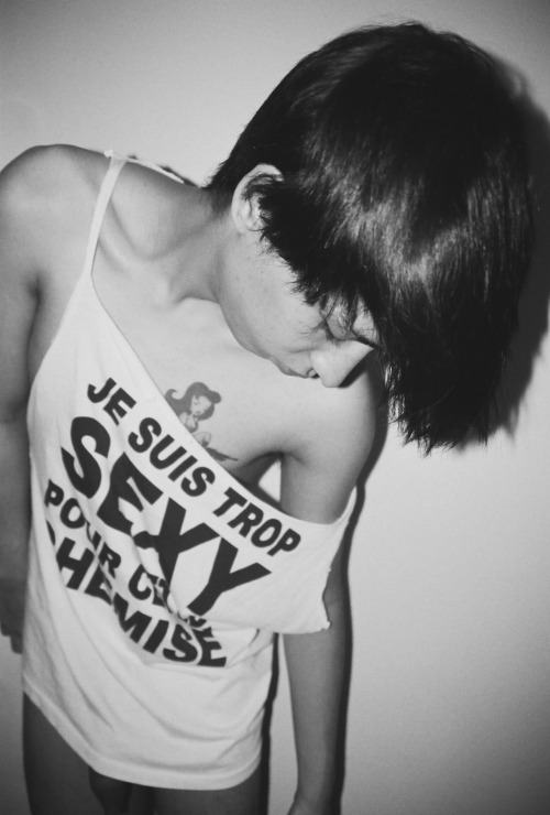 americasfinestkids:  ~ Motel Series ~ Daniel Z. was really into sex, porn, anything wild and dark. This photo shoot represents those elements in a vivid and black & white way. Somewhere in Los Angeles, California. 2011