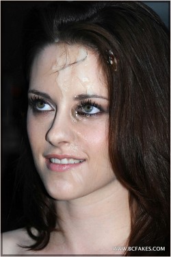 Celebcumshot:  Kristen Stewart