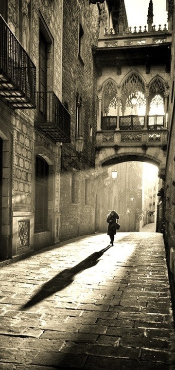 Light And Shadow, Barcelona, Spain