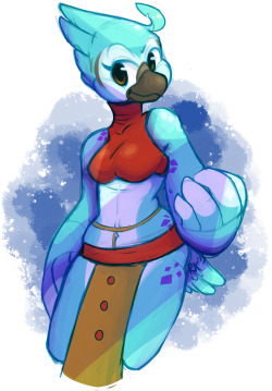 kabutops:  starbound more like hot space birds this is my gurl Spinner 