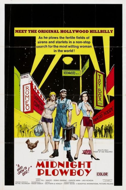 attractivedecoy:  Midnite Plowboy (1971)  GRINDHOUSE