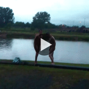 instalads2:  Jumping in the pond. View video. 