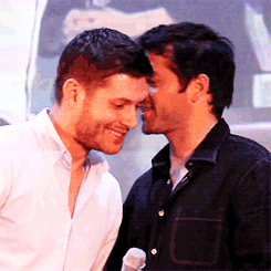 theriddlestory:  THE AMOUNT OF SEXUAL TENSION FROM JENSEN AND MISHA WANTING TO KISS