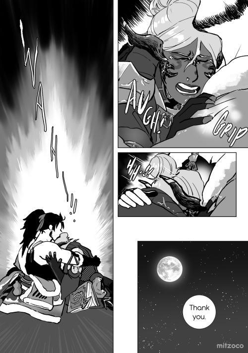  “Second Sun” - A WoL x Hien Comic. There’s past WoL x Haurchefant too. Be mindful for s