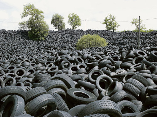 henk-heijmans:Tire dump, France, 2008 - by
