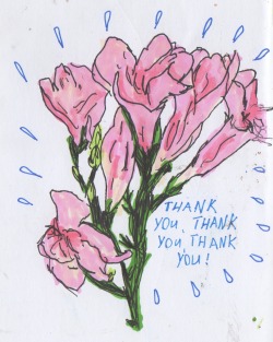 allmymetaphors:  a tiny thank you note 
