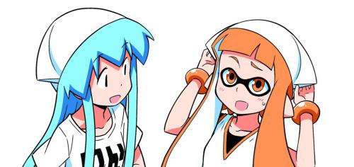 splatoonus:  It appears that Squid Girl gear has shown up in Splatoon! From what we’re hearing, this new Squid Girl gear will show up in the Booyah Base now that the August update is live!   > u<