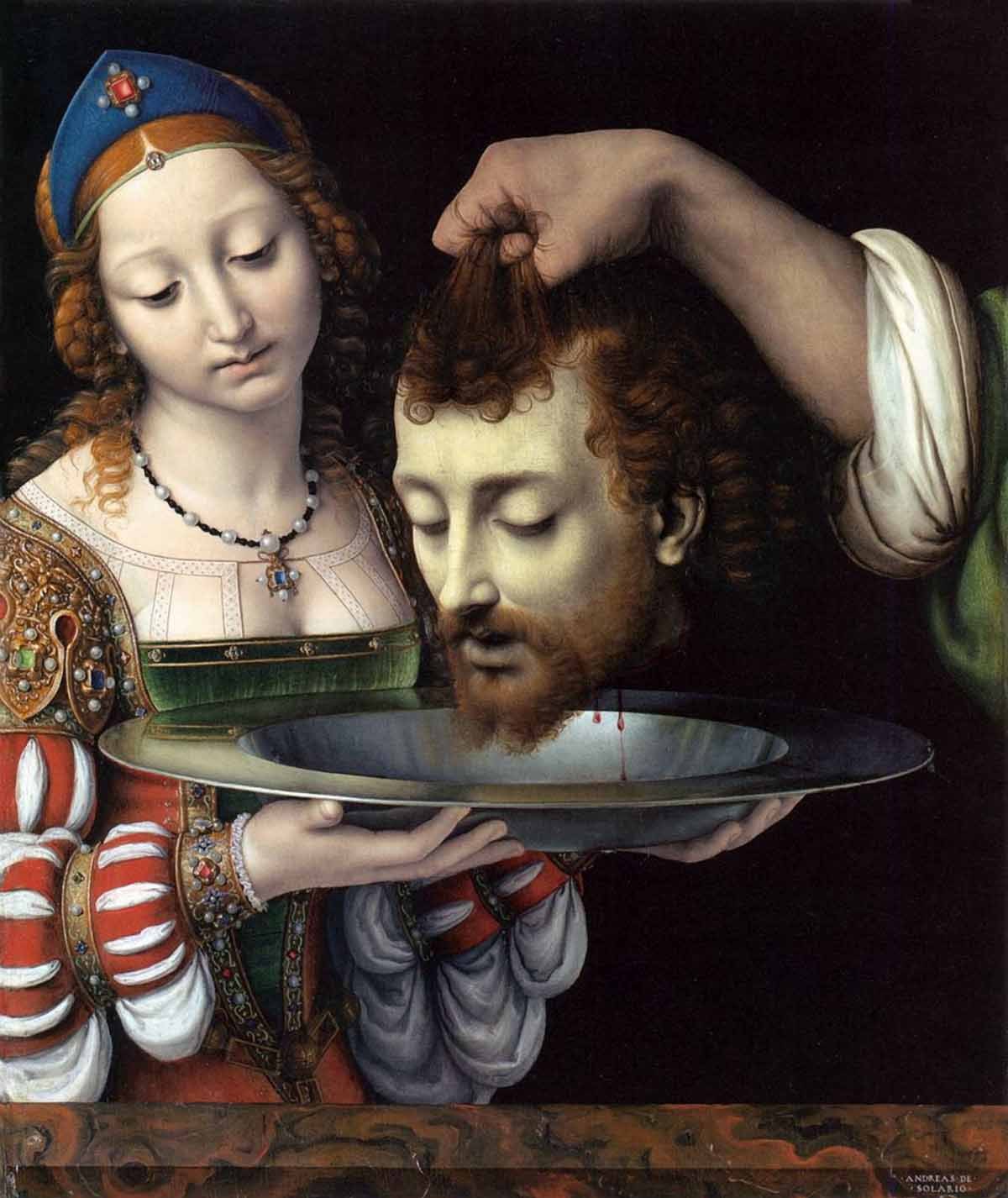 thegoldenhistory:
“ Salome with the Head of John the Baptist
Andrea Solari circa 1506-7
”