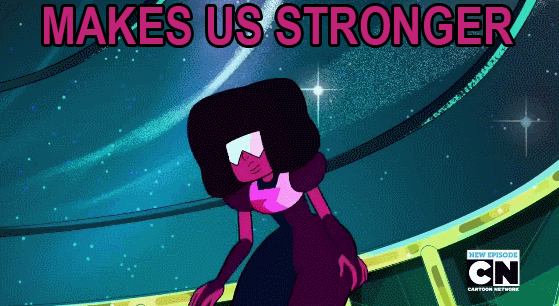 charlesoberonn:  Ruby/Sapphire, GarnetI’m not going to apologize for this.