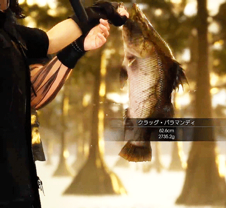megalixr:  ffxv confirmed fishing simulator