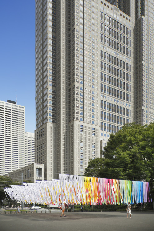 archatlas:100 Colors Emmanuelle Moureaux　“100 colors” is an installation series began in