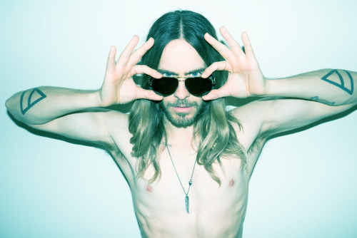 Jesus I mean Jared Leto from 30 Seconds to Mars by Terry Richardson its-erva-venenosa.tumblr.