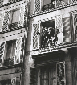 one-photo-day:François Truffaut and Raoul