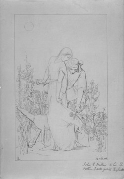 artist-millais:  My Beautiful Lady, 1848, John Everett Millais