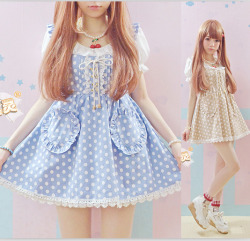 gorogoroiu:  Cute clothes from ♥ Harajuku Fashion ♥ [ EXCLUSIVE DISCOUNT ! ]  12% off with code “gorogoroiu“ !! 