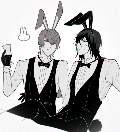 from marshmallow prompt - bunnybois mikalight 