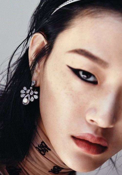 modelsof-color:Sora Choi by Hyea W. Kang for Vogue Korea Magazine - August 2019