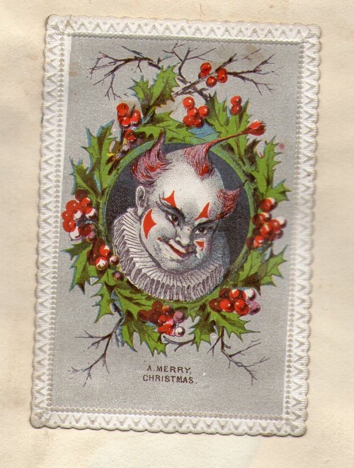 A Merry Christmas from a Victorian Album c1860 