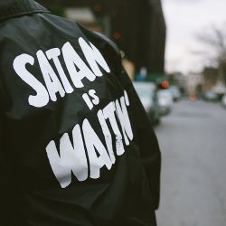 creepstreet:  So uhhh #SatanIsWaitin jackets have FINALLY been #restocked and they’ll probably sell out again, and we’ll probably restock them again but yea. 😘 #MerryCreepmas www.creepstreet.com