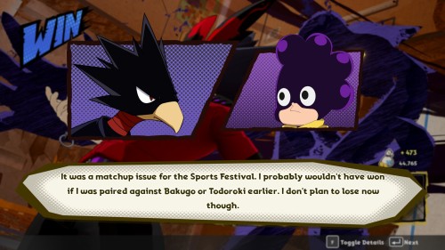 Tokoyami's Interactions With Other Students (all Scenarios)