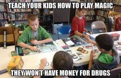 ragecomics4you:  Some quick parenting advice about “Magic the Gathering” card game.http://ragecomics4you.tumblr.com