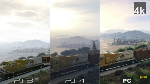 trikeytidbits:  armed-with-haggis:  I came across this amazing comparison of graphics on GTA V between the PS3, PS4 and PC versions.   Check out the video here  Astounding