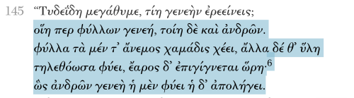 finelythreadedsky:Homer, Iliad VI, 8th century BCE: like the race of leaves, such is that of men. th