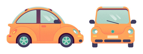 My vehicle designs for Felix Massie’s Rain or Shine, a Google Spotlight Story from Nexus 